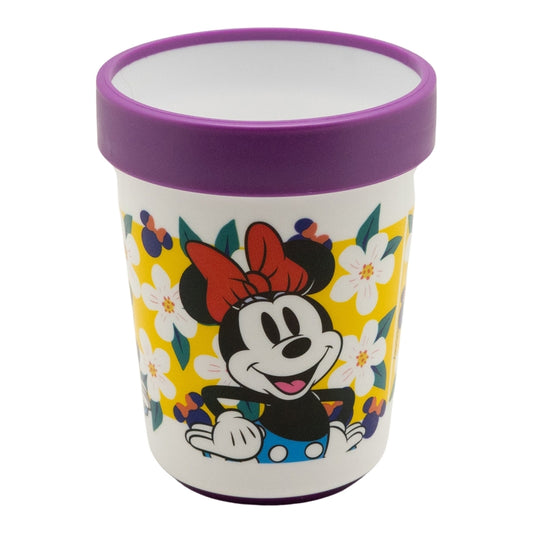 VASO ANTIDESLIZANTE PREMIUM BICOLOR 260 ML MINNIE SUNSHINE - Imagen 1