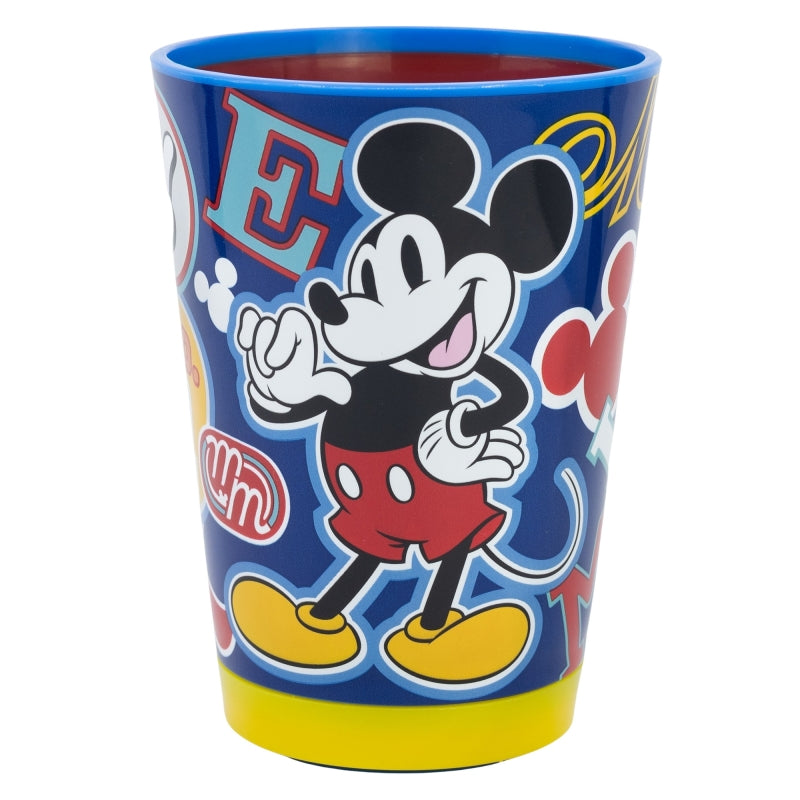 VASO ANTIVUELCO PP 470 ML MICKEY MOUSE COOL STUFF - Imagen 1