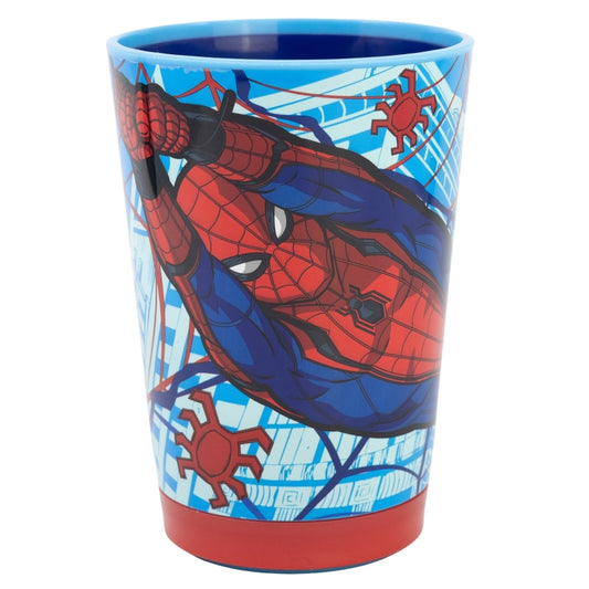 VASO ANTIVUELCO PP 470 ML SPIDERMAN DIMENSION - Imagen 1