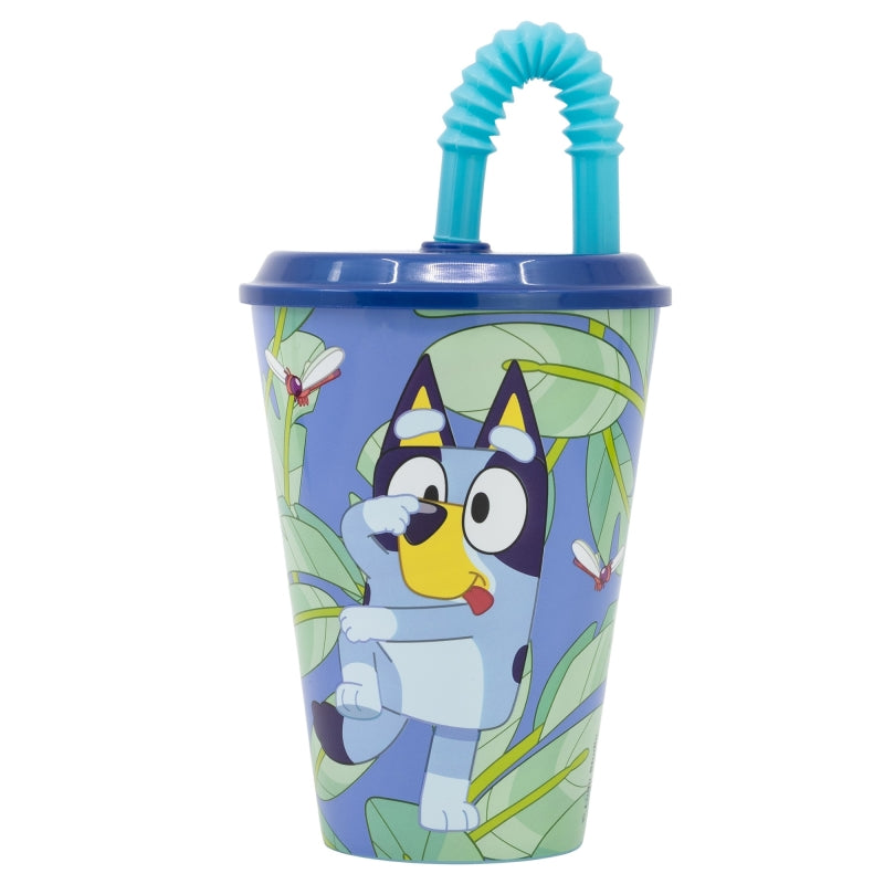 VASO CAÑA EASY 430 ML BLUEY - Imagen 1