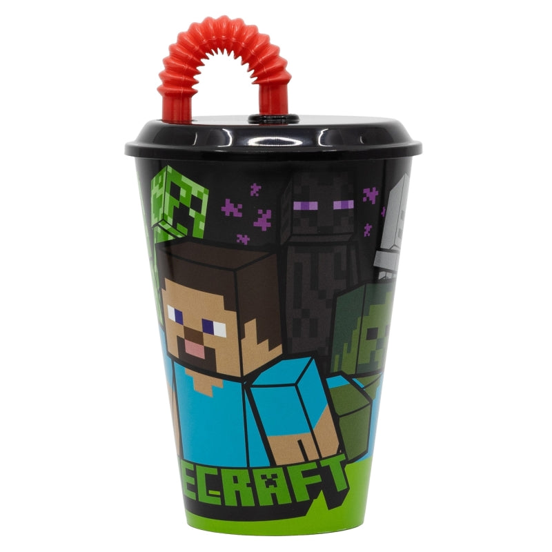 VASO CAÑA EASY 430 ML MINECRAFT - Imagen 1