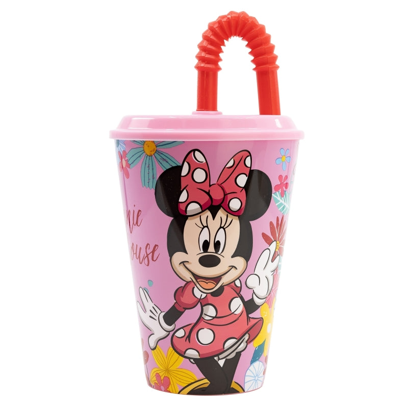 VASO CAÑA EASY 430 ML MINNIE MOUSE SPRING LOOK - Imagen 1