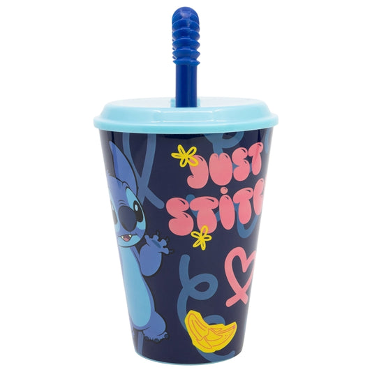 VASO CAÑA EASY 430 ML STITCH PALMS - Imagen 1