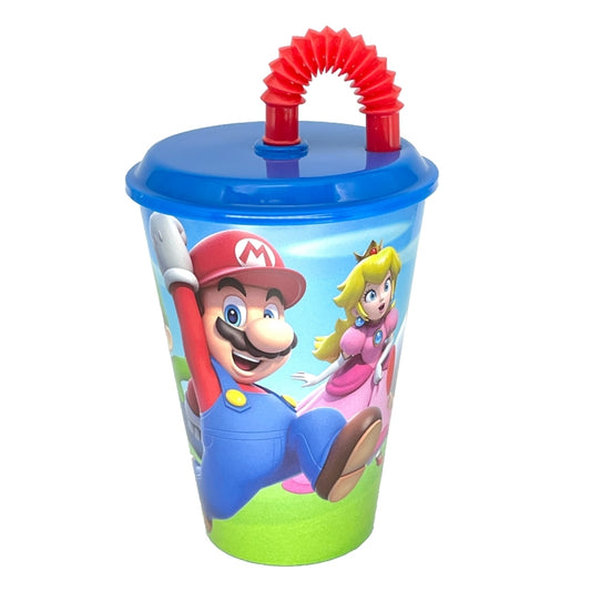 VASO CAÑA EASY 430 ML SUPER MARIO - Imagen 1
