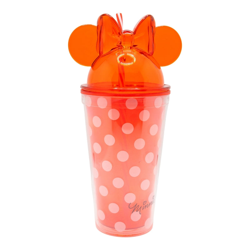 VASO CON CAÑA Y TAPA 3D 535 ML MINNIE MOUSE - Imagen 1