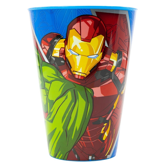 VASO EASY GRANDE 430 ML AVENGERS HERALDIC ARMY - Imagen 1