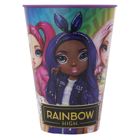 VASO EASY GRANDE 430 ML RAINBOW HIGH - Imagen 1