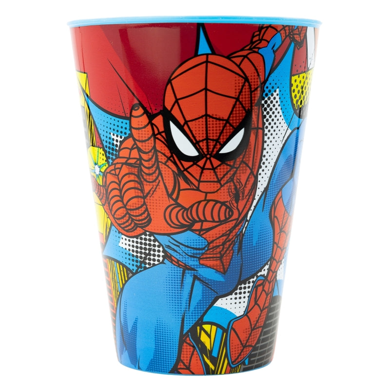 VASO EASY GRANDE 430 ML SPIDERMAN MIDNIGHT FLYER - Imagen 1