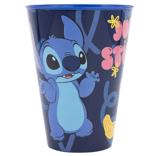 VASO EASY GRANDE 430 ML STITCH PALMS - Imagen 1