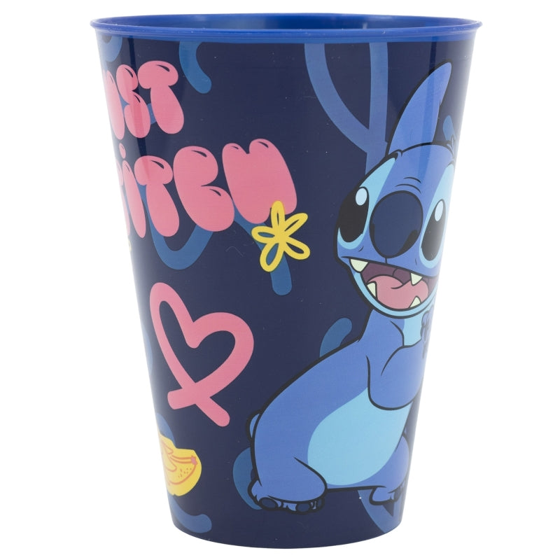 VASO EASY GRANDE 430 ML STITCH PALMS - Imagen 2
