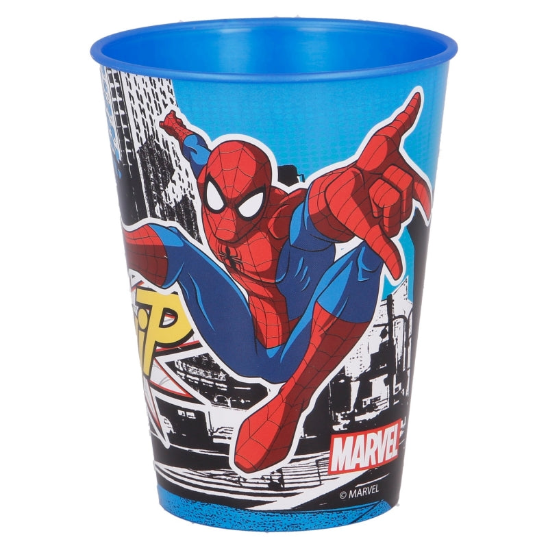 VASO EASY PEQUEÃO 260 ML SPIDERMAN STREETS - Imagen 1