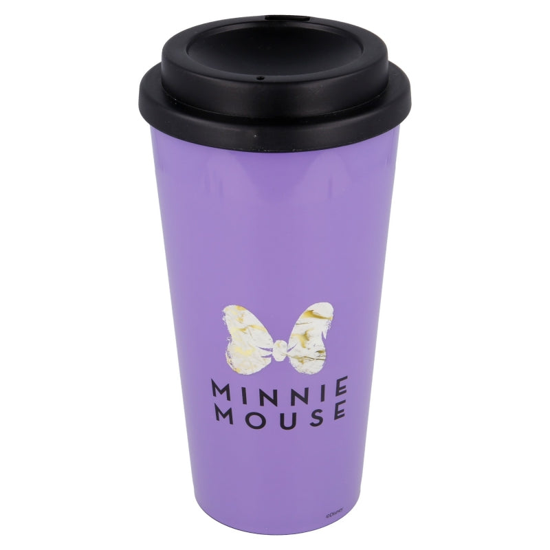 VASO PP CAFE DOBLE PARED 520 ML MINNIE YOUNG ADULT - Imagen 2